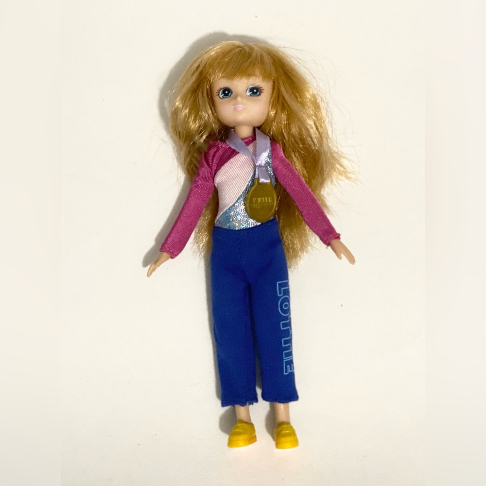 Arklu London Lottie Doll 7.5” Gymnast Outfit
